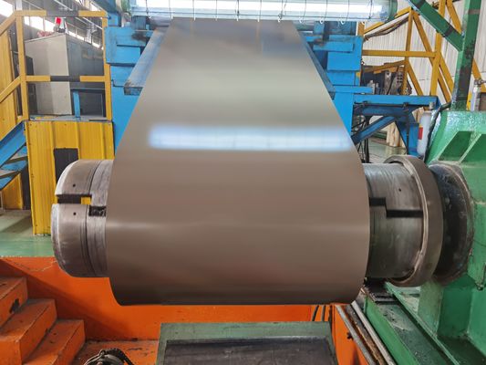 600-1250mm RAL রঙিন লেপযুক্ত কয়েল প্রস্তুতকারক 300-550MPa টান শক্তি