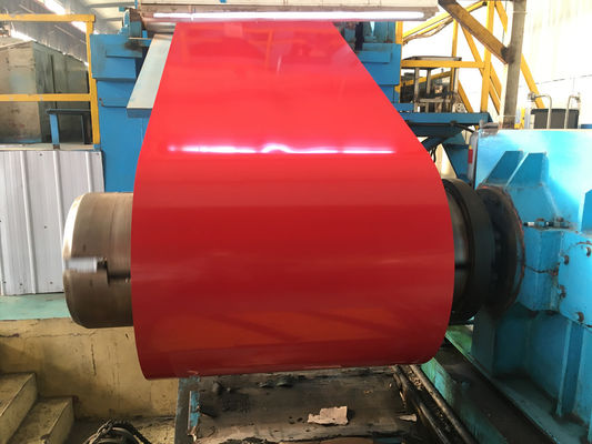 ধাক্কা প্রতিরোধী RAL রঙ লেপা ধাতু শীট 508mm / 610mm আইডি