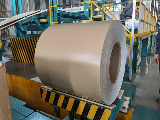 কাস্টম PPGL স্টিল কয়েল 600mm-1250mm বিল্ডিং উপাদান জন্য