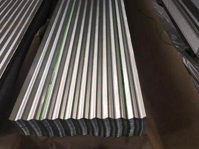 18-25% প্রসারিত সঙ্গে ছাদ corrugated ইস্পাত শীট 1000mm-6000mm