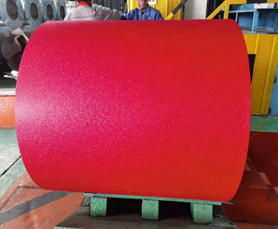 RAL রঙিন লেপযুক্ত স্টিল কয়েল শীট 300-550MPa টান শক্তি সহ