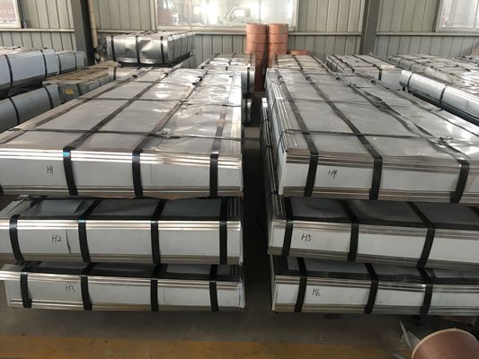 14 গজ corrugated ইস্পাত প্যানেল 0.45mm গ্যালভানাইজড দস্তা ছাদ শীট