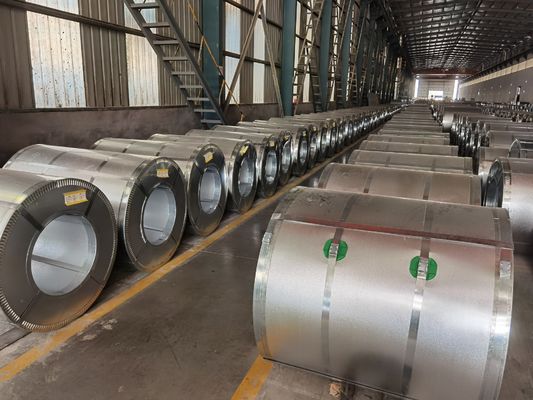 ইভানজেল গ্যালভানাইজড স্টিল কয়েল 600mm-1250mm প্রস্থ