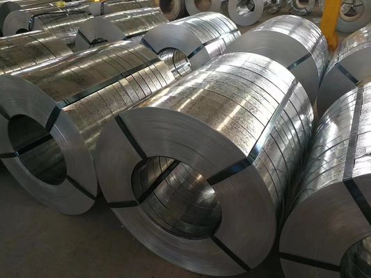 20-275g/m2 জিংক লেপ গ্যালভানাইজড স্টীল কয়েল 508mm / 610mm আইডি