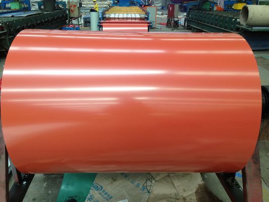 উচ্চ শক্তি জিংক ইস্পাত coils 600mm-1250mm রঙিন লেপ শীট coil